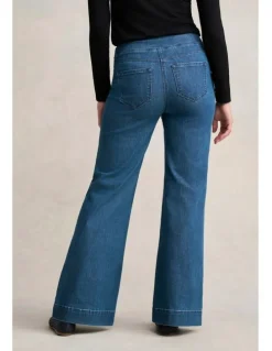 Blue Illusion Bengajean(R) Le Flare - Washed Mid Indigo