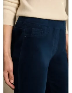 Blue Illusion Bengajean(R) Velvet Straight Leg - Midnight Blue
