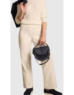 Blue Illusion Bengajean(R) Ankle Grazer Relaxed - Cream