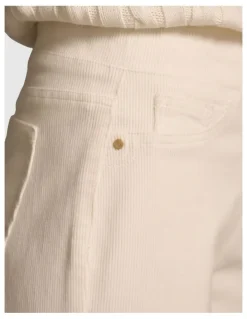 Blue Illusion Bengajean(R) Ankle Grazer Relaxed - Cream