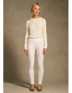 Blue Illusion Bengajean(R) Full Length Skinny Leg - White