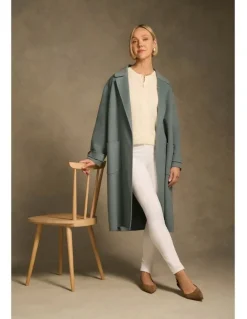 Blue Illusion Bengajean(R) Full Length Skinny Leg - White