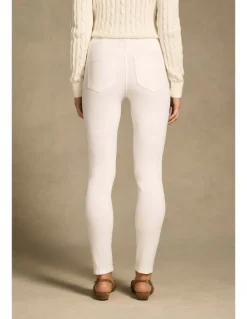 Blue Illusion Bengajean(R) Full Length Skinny Leg - White