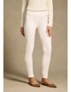 Blue Illusion Bengajean(R) Full Length Skinny Leg - White