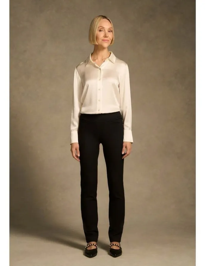 Blue Illusion Bengajean(R) Full Length Straight Leg - Black