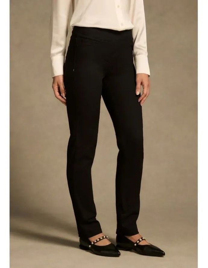 Blue Illusion Bengajean(R) Full Length Straight Leg - Black