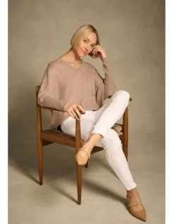 Blue Illusion Bengajean(R) 7/8 Skinny Leg - White