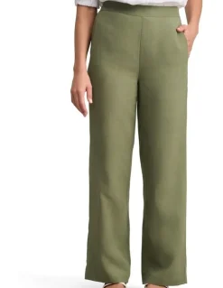 Blue Illusion High Waisted Pant - Sage Green