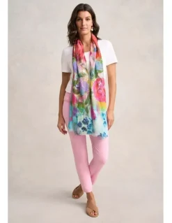 Blue Illusion Bengajean(R) Embroidered Pocket - Petal Pink