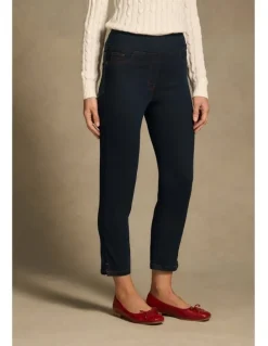 Blue Illusion Bengajean(R) Good Earth Cotton(R) 3/4 Slim Leg - Clean Denim Blue