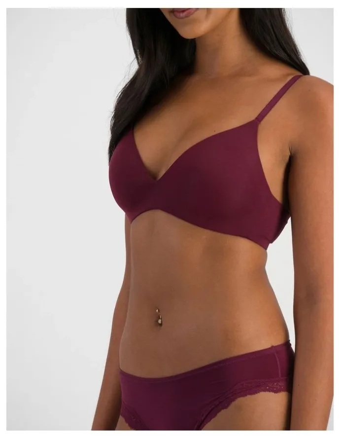 Bonds Bases Wirefree Scoop Bra in Queen Bee