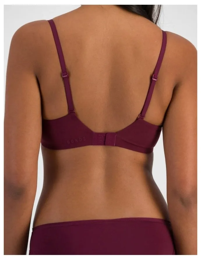 Bonds Bases Wirefree Scoop Bra in Queen Bee