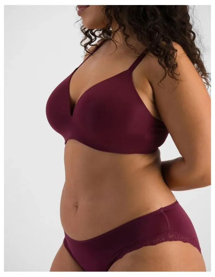 Bonds Bases Wirefree Scoop Bra in Queen Bee