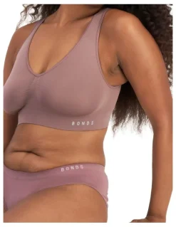 Bonds Comfy Seamless Crop in Dusty Lavender