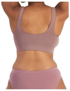 Bonds Comfy Seamless Crop in Dusty Lavender