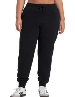 Bonds Cotton Sweats Fleece Skinny Trackie in Nu Black