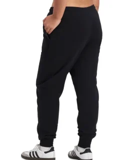 Bonds Cotton Sweats Fleece Skinny Trackie in Nu Black