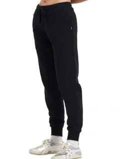 Bonds Cotton Sweats Fleece Skinny Trackie in Nu Black