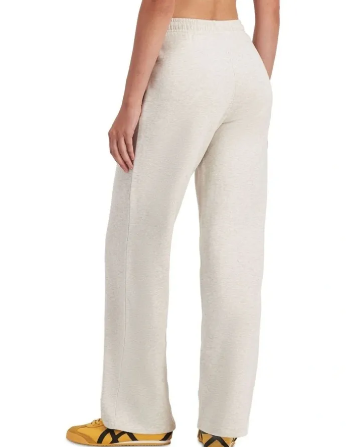 Bonds Cotton Sweats Fleece Straight Leg Trackie in Polar Marle