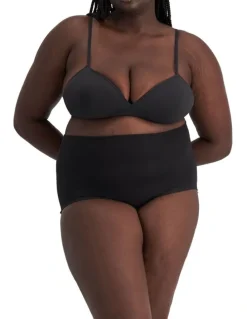 Bonds Cottontails Full Brief with Lycra in Black