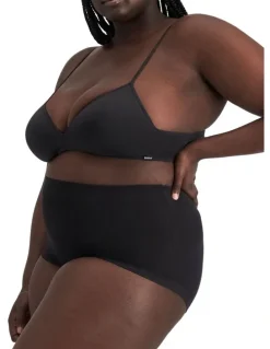 Bonds Cottontails Full Brief with Lycra in Black