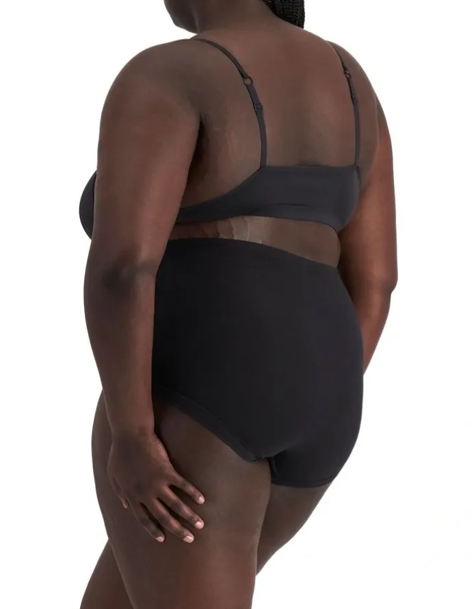 Bonds Cottontails Full Brief with Lycra in Black