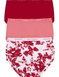 Bonds Cottontails Full Brief 3 Pack in Multi