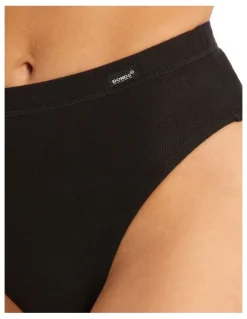 Bonds Cottontails High Cut Brief Black W0M13H