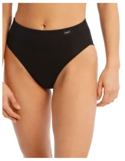 Bonds Cottontails High Cut Brief Black W0M13H