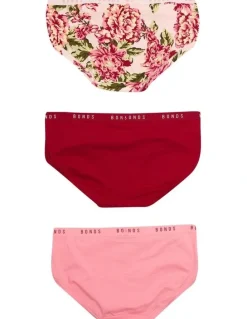 Bonds Cottontails Midi Briefs 3 Pack in Multi