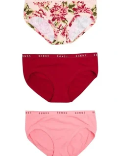 Bonds Cottontails Midi Briefs 3 Pack in Multi