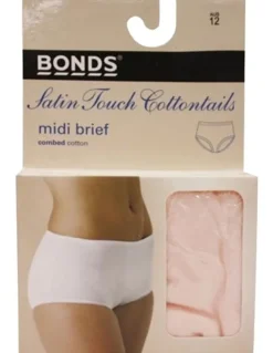 Bonds 'Cottontails' Satin Touch Midi Brief 1019