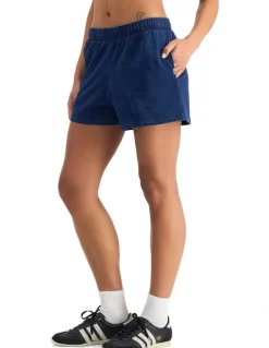 Bonds Denim Wash Short in Sea Blue Denim
