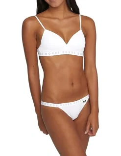 Bonds Flex It Youth Bra in White