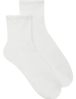Bonds Frill Anklet Socks 2 Pack in Nu White