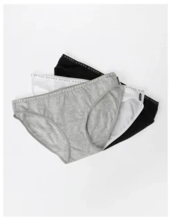 Bonds Hipster Bikini 3 Pack in Grey