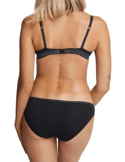 Bonds Hipster Bikini Brief 3 Pack in Black