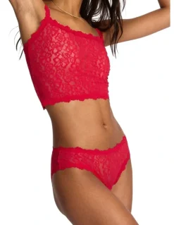 Bonds Icons Lace Cropped Cami in Engine Room