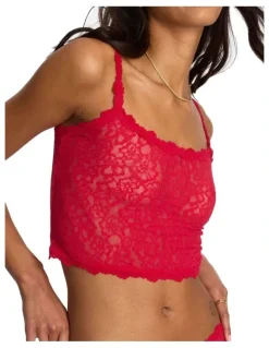 Bonds Icons Lace Cropped Cami in Engine Room