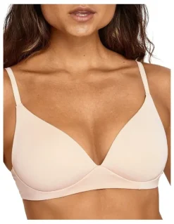 Bonds Invisi Micro Wirefree Bra in Pink