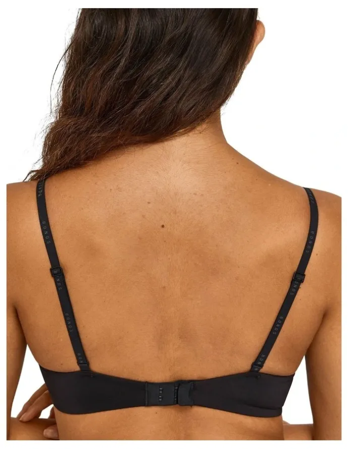 Bonds Invisi Micro Wirefree Bra in Black