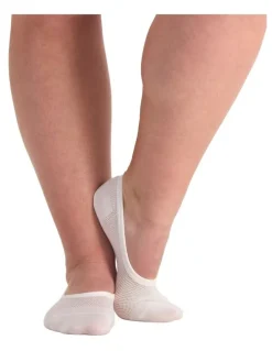 Bonds Mesh Footlet Pack Of 2 in White