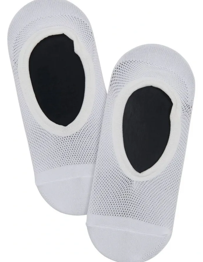 Bonds Mesh Footlet Pack Of 2 in White