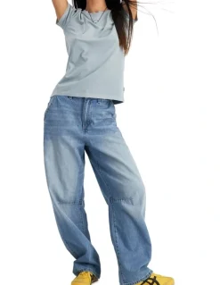 Bonds Midweight Crew Tee in Blue Jeans