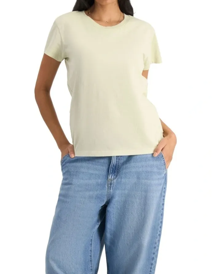 Bonds Midweight Crew Tee in Remixed Sage