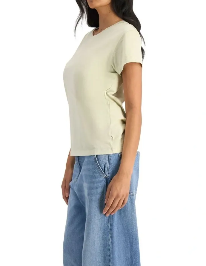 Bonds Midweight Crew Tee in Remixed Sage
