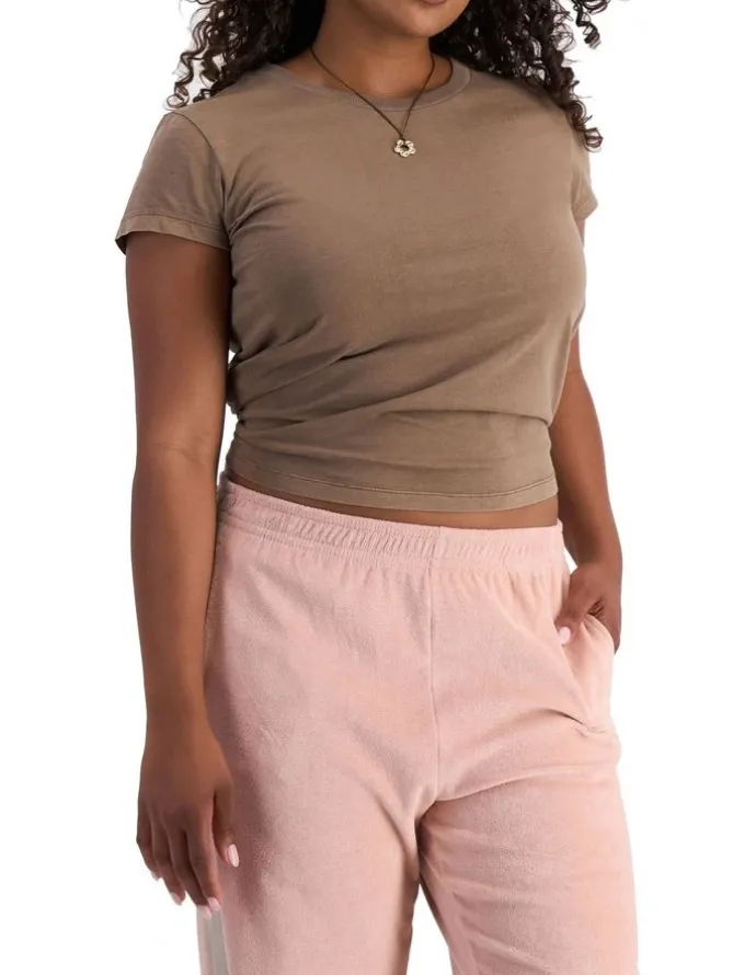 Bonds Midweight Crew Tee in Coffee Ground