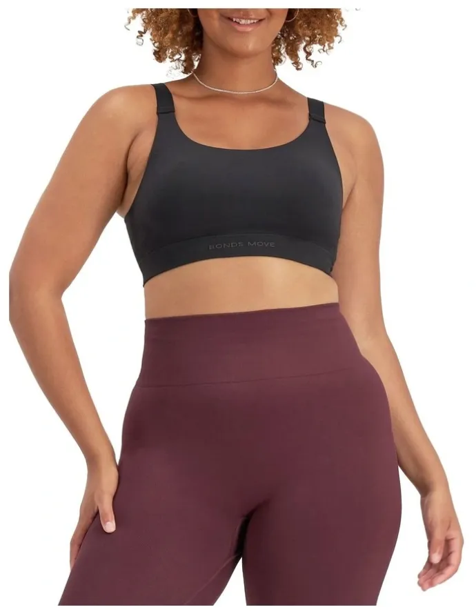 Bonds Move Bralette in Black