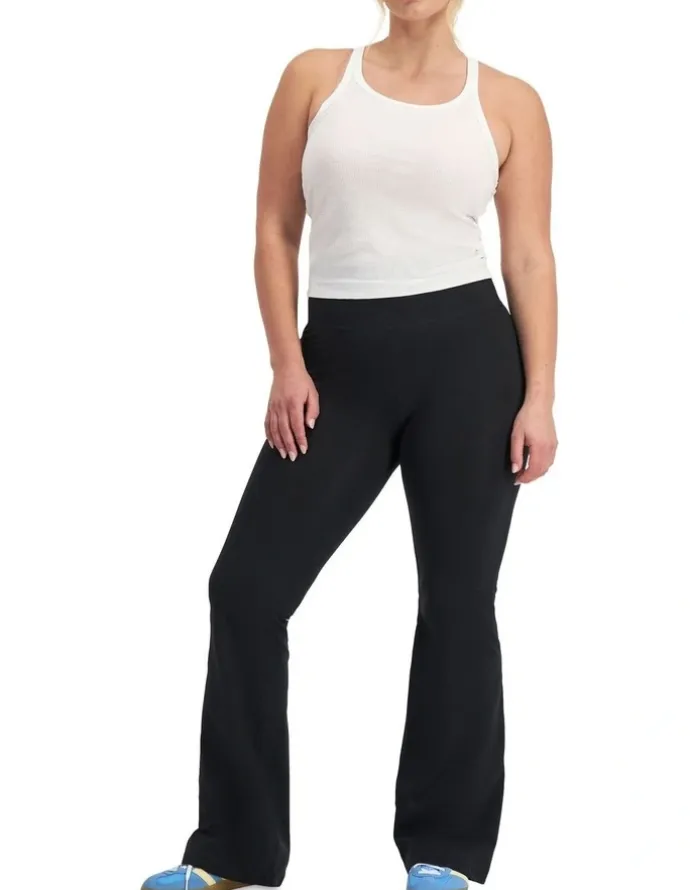 Bonds Move Flare Pant in Black