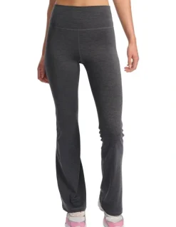 Bonds Move Flare Pant in Dark Heather Marle